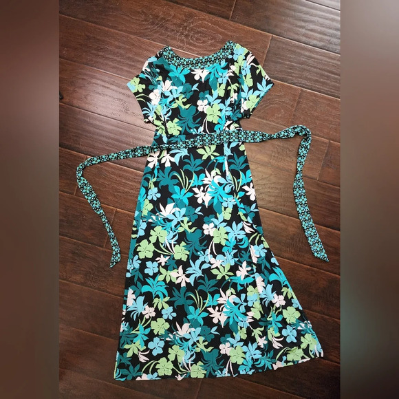 Croft & Barrow Womens Floral Maxi Long Dress XL - Picture 2 of 11